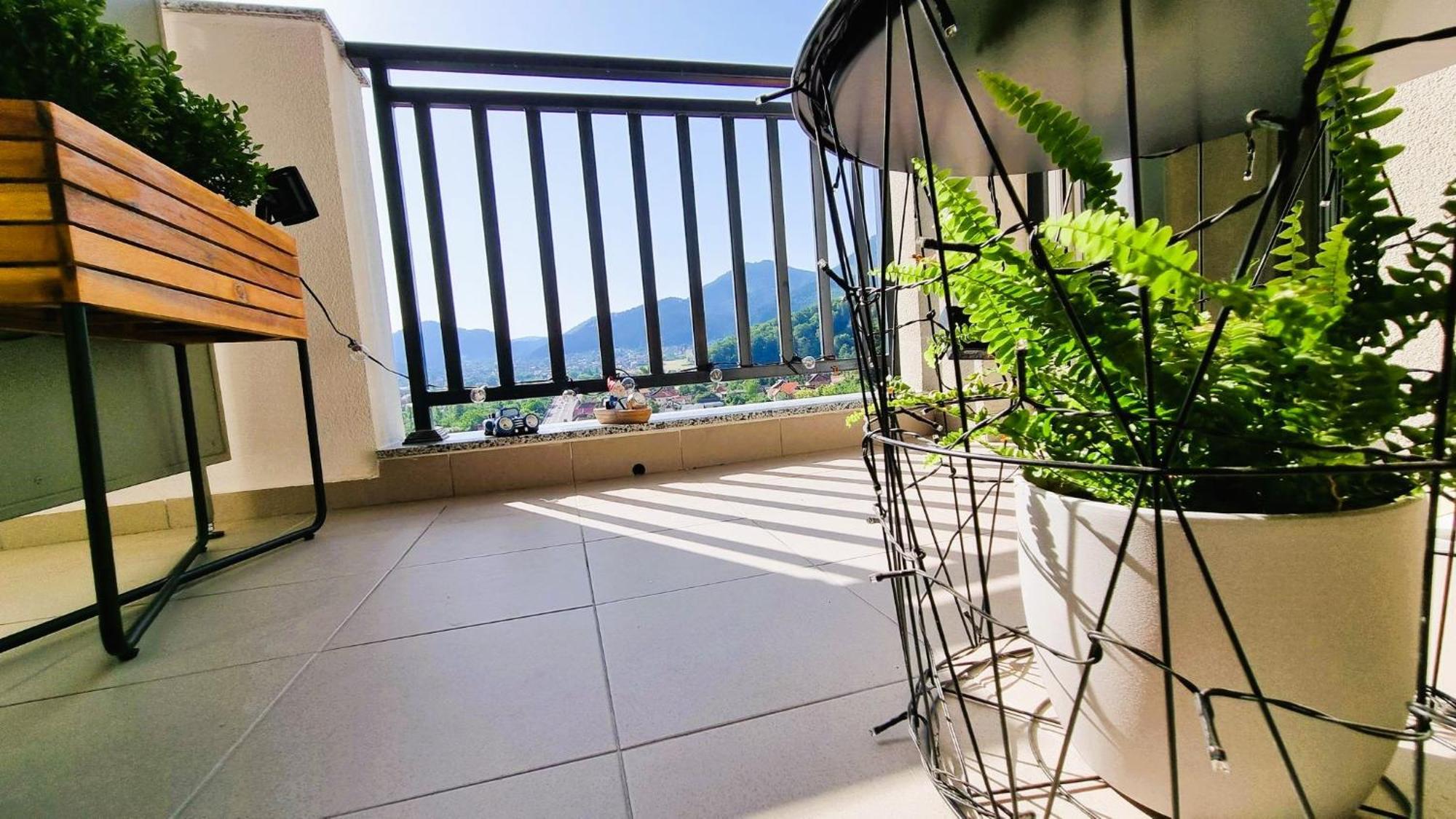 Mountain View Retreat Apartment - Braşov Eksteriør bilde