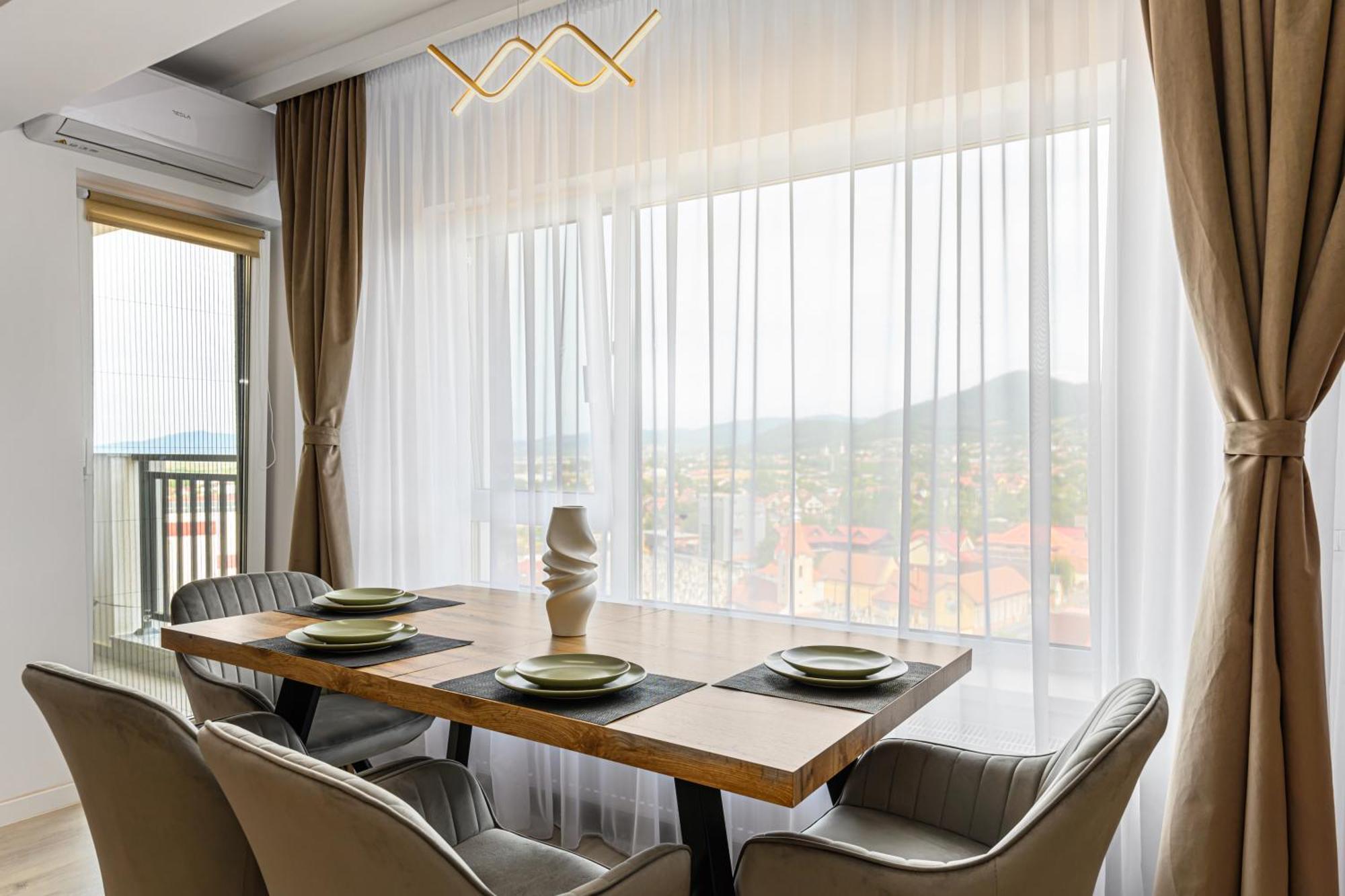 Mountain View Retreat Apartment - Braşov Eksteriør bilde