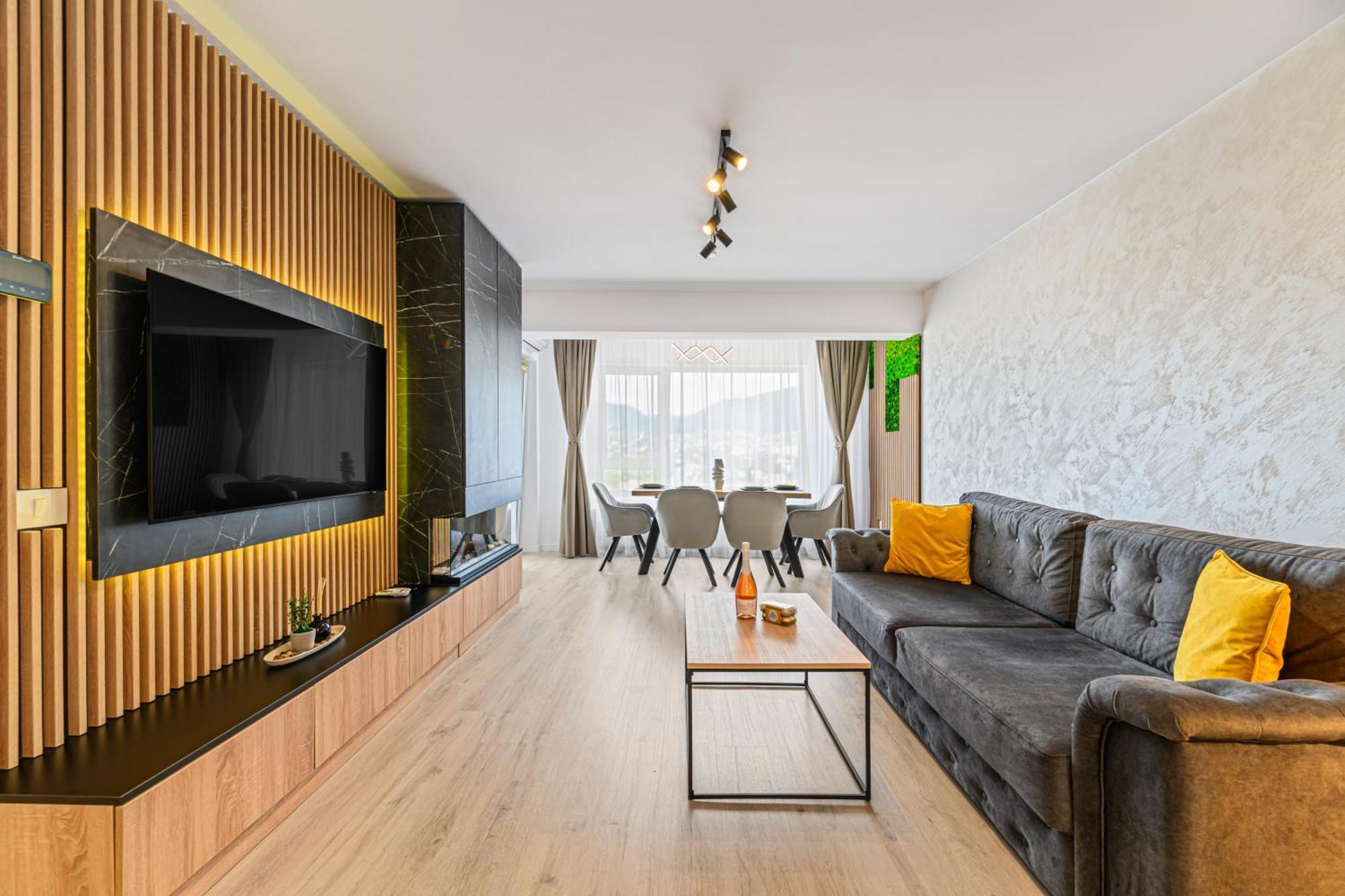 Mountain View Retreat Apartment - Braşov Eksteriør bilde